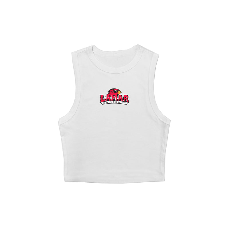 Lamar University Cropped Tank Top