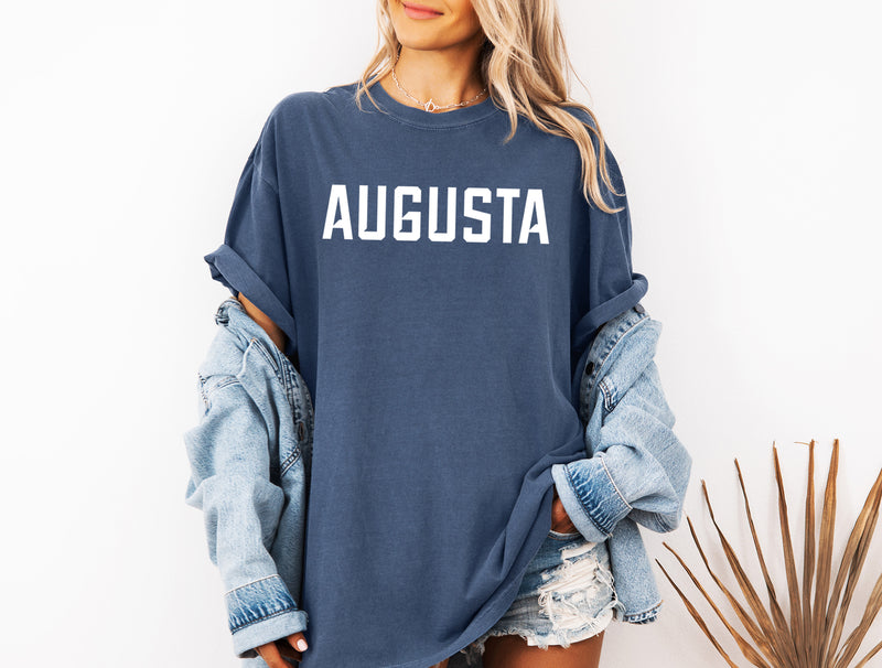 Augusta University Heavy Weight T-Shirt - Comfort Colors