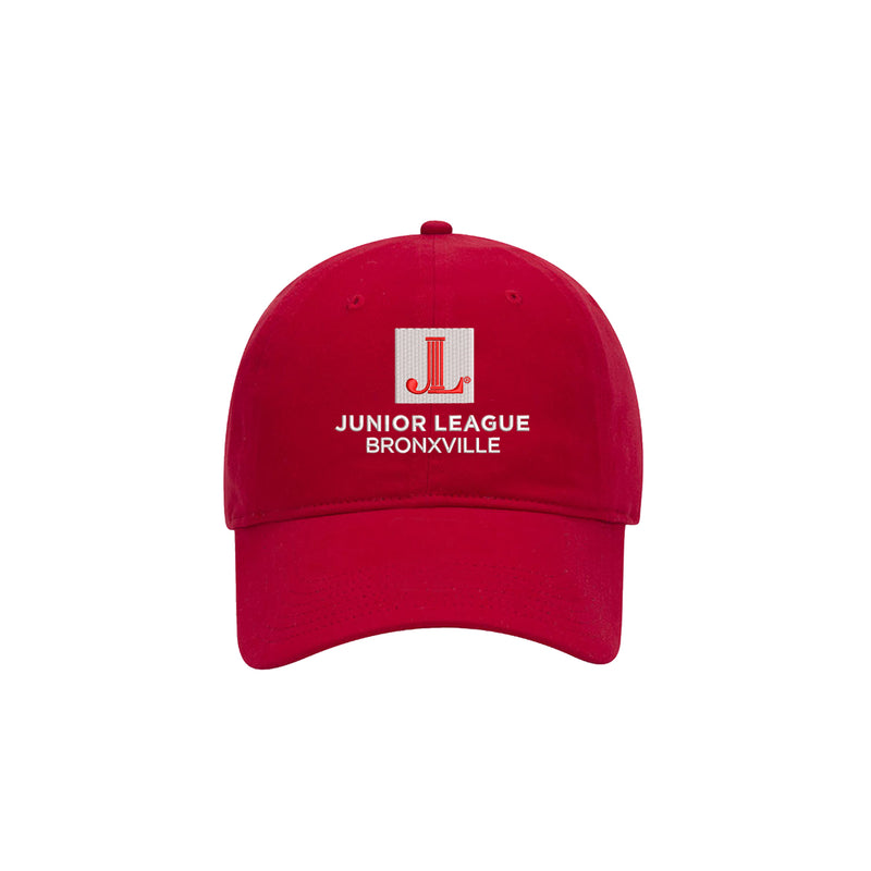 Junior League of Bronxville Low Profile Baseball Cap - JL Bronxville Logo Hat