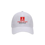 Junior League of Bronxville Low Profile Baseball Cap - JL Bronxville Logo Hat