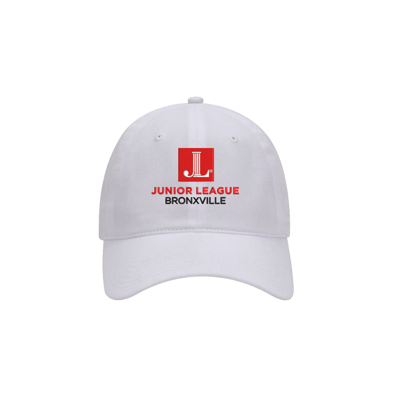 Junior League of Bronxville Low Profile Baseball Cap - JL Bronxville Logo Hat