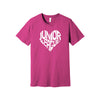 Junior League Short Sleeve Crewneck T-Shirt - JL Cut Out Heart