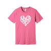 Junior League Short Sleeve Crewneck T-Shirt - JL Cut Out Heart