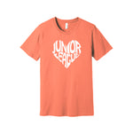 Junior League Short Sleeve Crewneck T-Shirt - JL Cut Out Heart