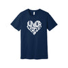 Junior League Short Sleeve Crewneck T-Shirt - JL Cut Out Heart