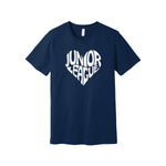 Junior League Short Sleeve Crewneck T-Shirt - JL Cut Out Heart