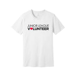 Junior League of Cobb-Marietta Short Sleeve Crewneck T-Shirt - Junior League Volunteer Heart Tee