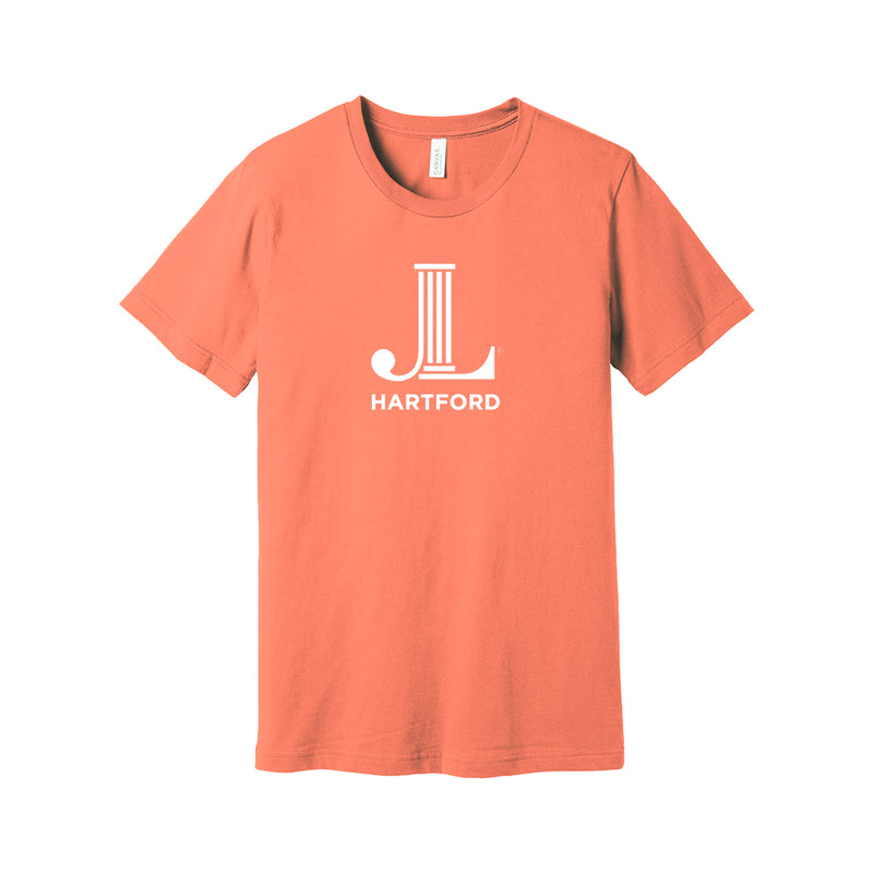 Junior League of Hartford Short Sleeve Crewneck T-Shirt - JL Hartford Icon Tee