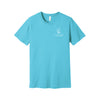 Junior League of Columbia Short Sleeve Crewneck T-Shirt - Columbia Logo Tee on Left Chest