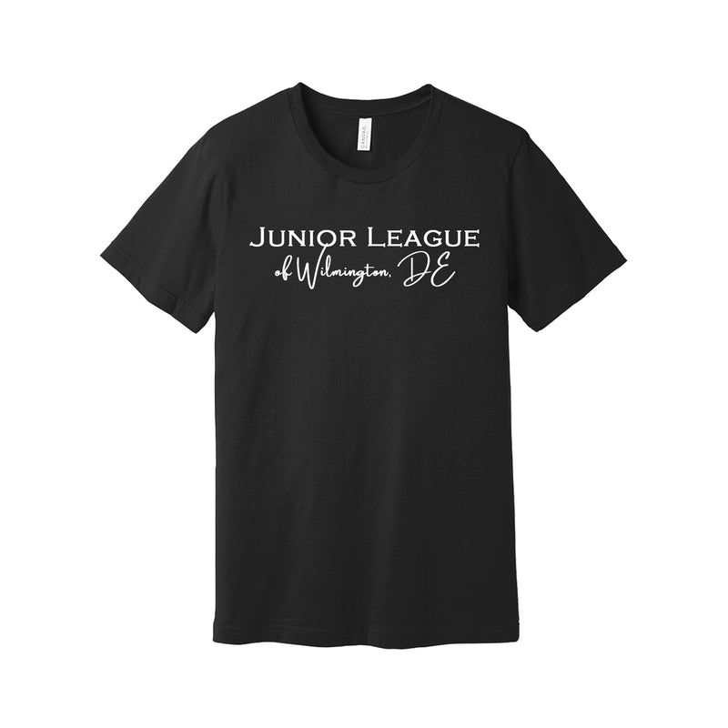 Junior League of Wilmington Short Sleeve Crewneck T-Shirt - Wilmington Script Tee