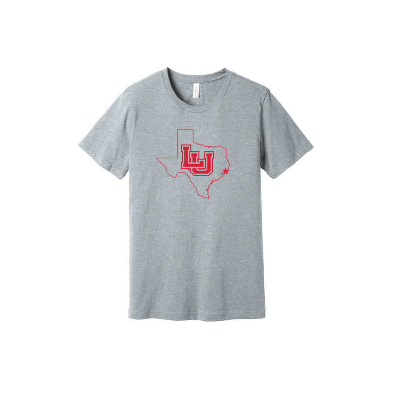 Lamar University Short Sleeve T-Shirt - Texas Logo Tee