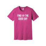 Junior League Short Sleeve Crewneck T-Shirt - Find the Good Day Rose Tee