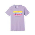 Junior League Short Sleeve Crewneck T-Shirt - Find the Good Full Slogan Tee