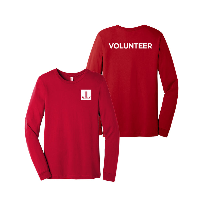 Junior League of Bronxville Long Sleeve Crewneck T-Shirt - Icon Volunteer Tee