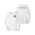 Junior League of Bronxville Long Sleeve Crewneck T-Shirt - Icon Volunteer Tee