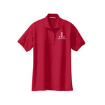 Junior League of Bronxville Ladies Cotton Pique Polo - JL Bronxville Icon