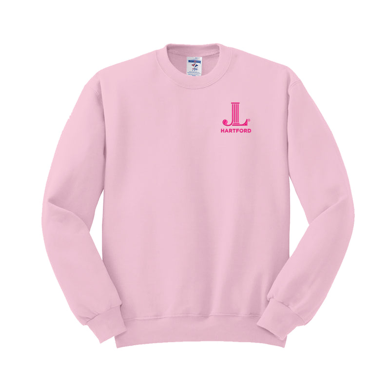 Junior League of Hartford Crewneck Sweatshirt - JL Icon Harford Logo