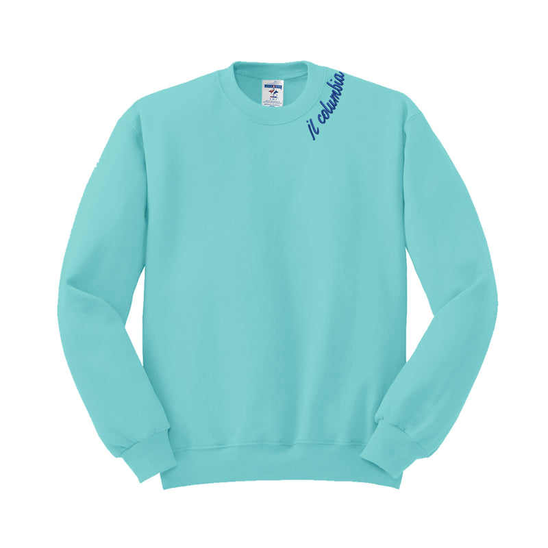 Junior League of Columbia Crewneck Sweatshirt - JL Columbia Stitched Neck Logo