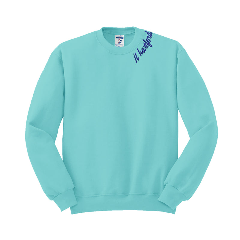 Junior League of Hartford Crewneck Sweatshirt - JL Hartford Stitched Neck Logo