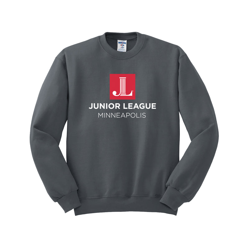 Junior League of Minneapolis Crewneck Sweatshirt - JL Logo Minneapolis