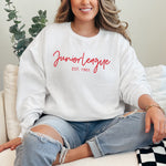 Junior League Crewneck Sweatshirt - Script Est. 1901