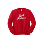 University of South Alabama Crewneck Sweatshirt - South Alabama Script Logo