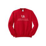 University of South Alabama Crewneck Sweatshirt - USA LOGO