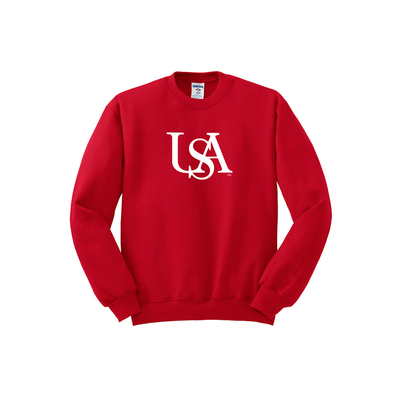 University of South Alabama Crewneck Sweatshirt - USA Logo