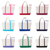 Junior League of Columbia Large Canvas Boat Tote - JL Columbia Logo