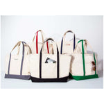 Junior League of Columbia Large Canvas Tote - JL Columbia Logo