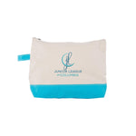 Junior League of Columbia Cosmetic Bag - JL Columbia Logo Canvas Pouch