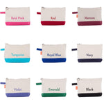 Junior League of Minneapolis Cosmetic Bag - JL Icon Canvas Pouch