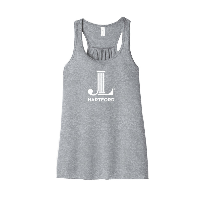 Junior League of Greenwich Flowy Racerback Tank - JL Hartford Icon