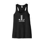 Junior League of Greenwich Flowy Racerback Tank - JL Hartford Icon