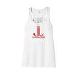 Junior League of Minneapolis Flowy Racerback Tank - JL Icon Minneapolis