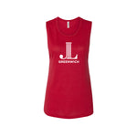 Junior League of Greenwich Flowy Scoop Neck Tank - JL Icon Greenwich