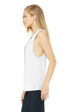 Junior League of Columbia Flowy Scoop Neck Tank - JL Columbia SC Logo