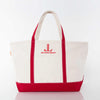 Junior League of Daytona Beach Canvas Tote - JL Icon Daytona Beach Bag