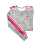 National Charity League Striped Crewneck Luxe Fleece Sweatshirt - NCL Manhattan-Hermosa Chapter