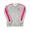 National Charity League Striped Crewneck Luxe Fleece Sweatshirt - NCL Manhattan-Hermosa Chapter