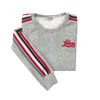 University of New Mexico Striped Crewneck Sweatshirt