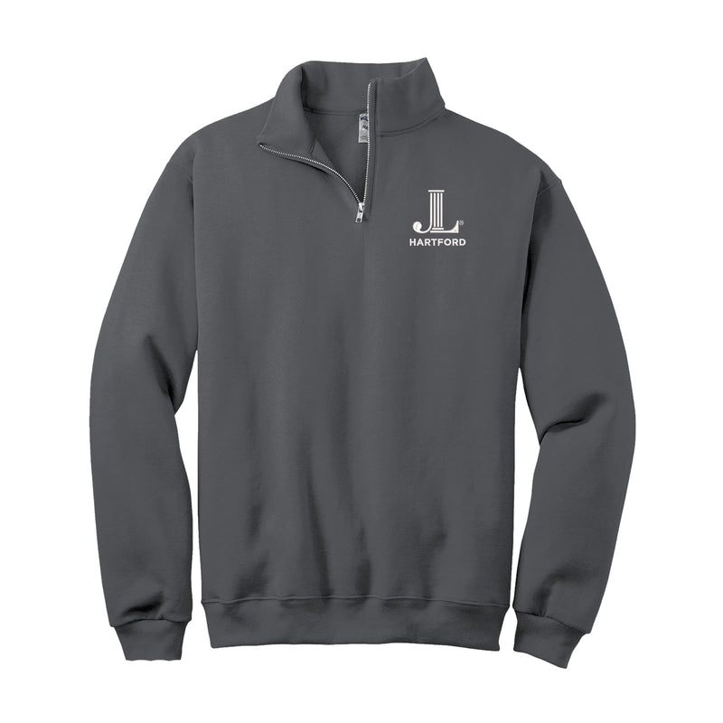 Junior League of Hartford Quarter Zip Pullover - JL Hartford Icon