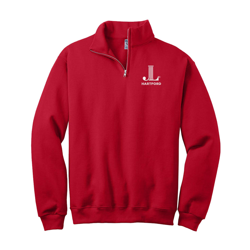 Junior League of Hartford Quarter Zip Pullover - JL Hartford Icon