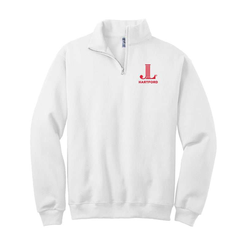 Junior League of Hartford Quarter Zip Pullover - JL Hartford Icon