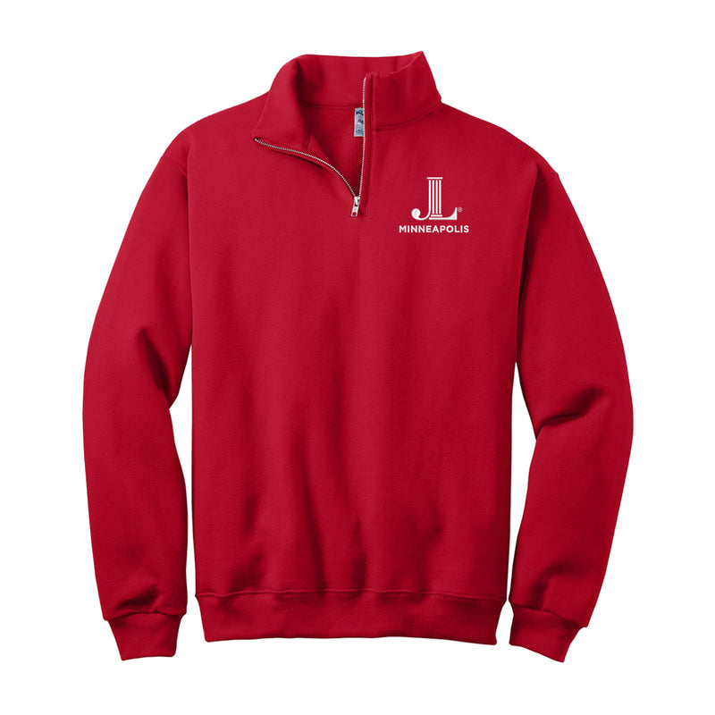 Junior League of Minneapolis Quarter Zip Pullover - JL Icon Minneapolis