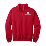 Junior League of Wilmington Quarter Zip Pullover - JL Wilmington Logo