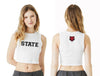 Arkansas State University Cropped Tank Top