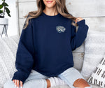 Augusta University Jaguar Embroidered Crewneck