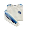 Belmont University Striped Crewneck Sweatshirt