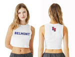 Belmont University Cropped Tank Top